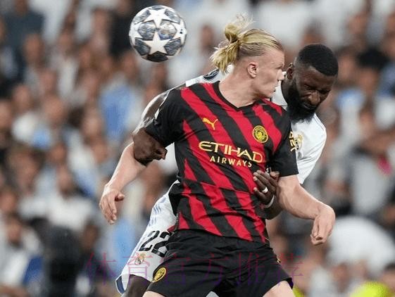 哈兰德:吕迪格过于喜欢对抗 结果我们获得了点球